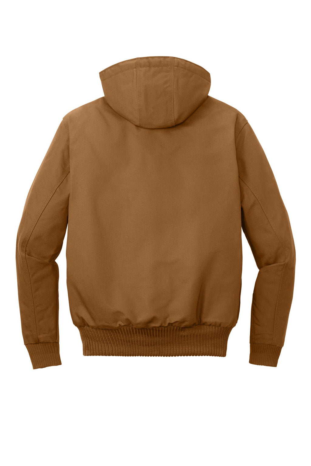 Carhartt Quilted-Flanne-Lined Duck Active Jac CT106677 Carhartt Brown
