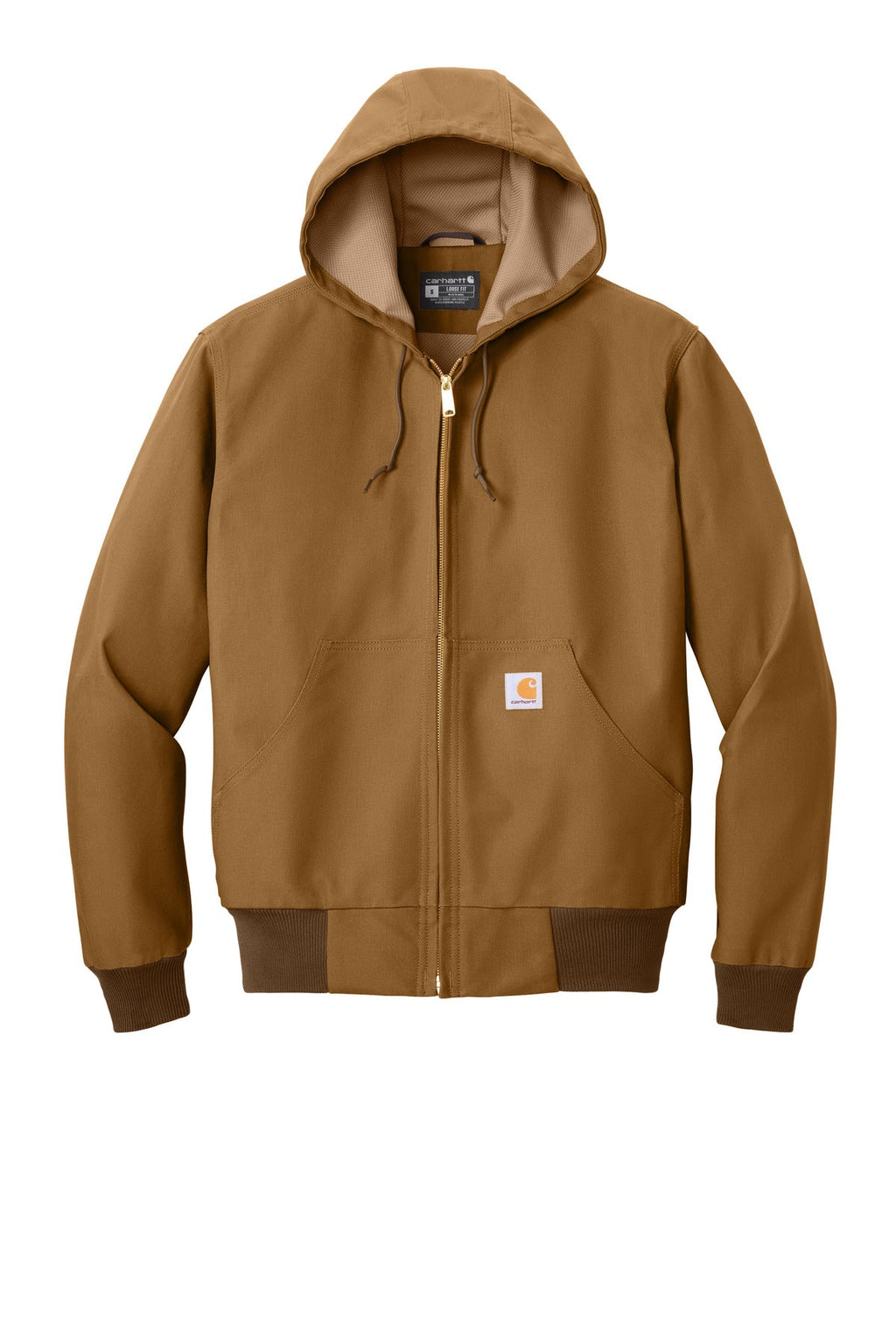 Carhartt Thermal-Lined Duck Active Jac CT106678 Carhartt Brown