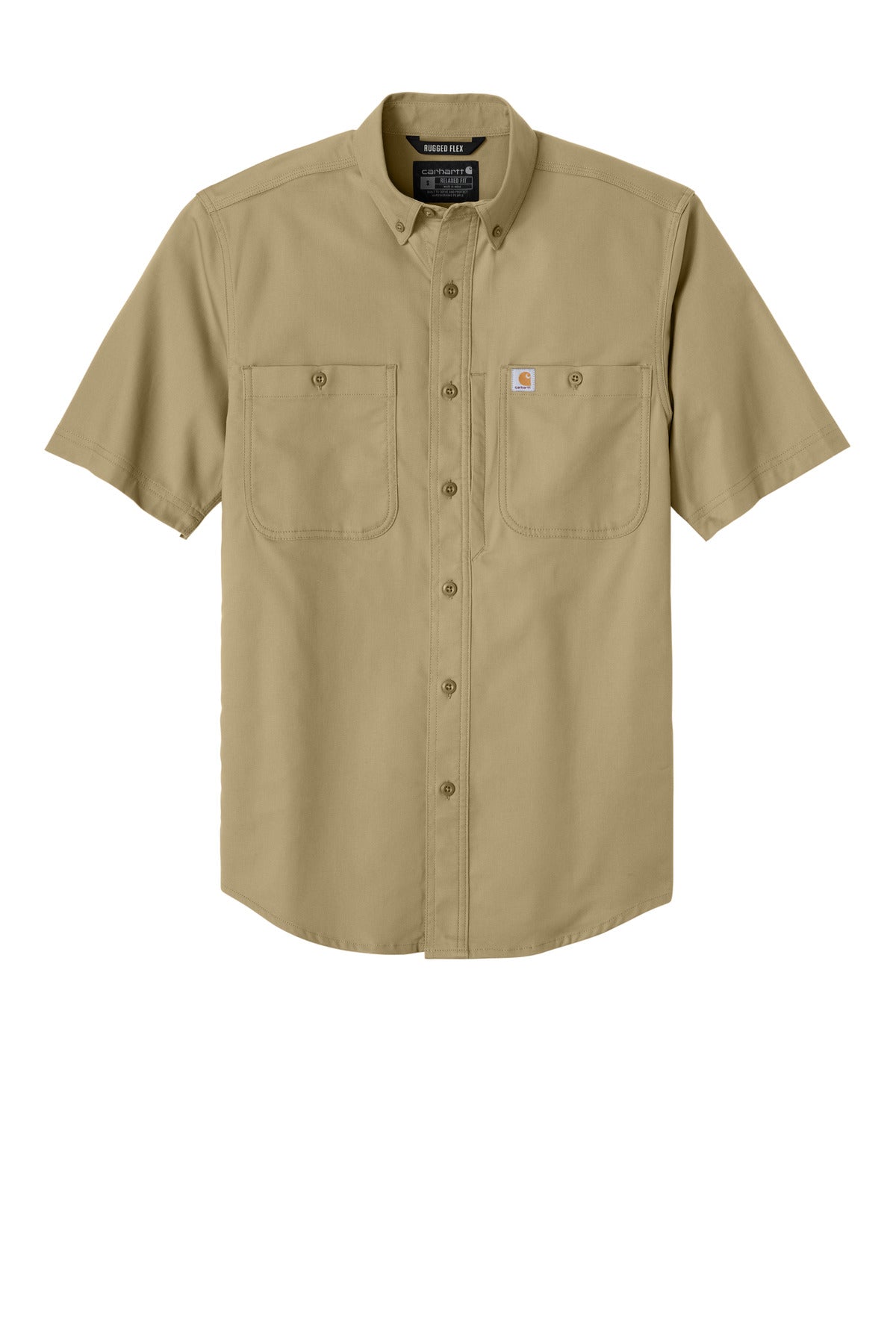 Carhartt Rugged ProfessionalSeries Short Sleeve Shirt CT106688 Dark Khaki