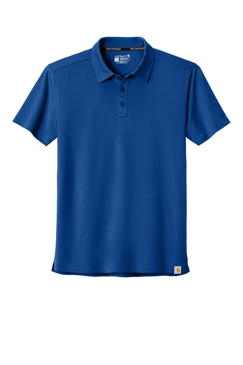 Carhartt Force Sun Defender Polo CT106899 Royal Glass Blue