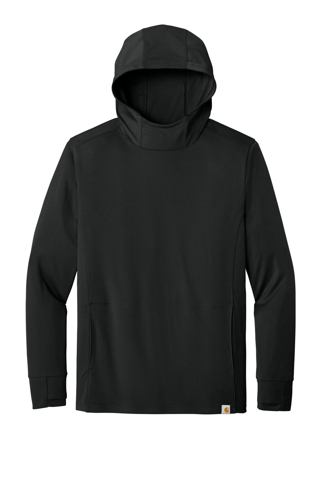 Carhartt Force Sun Defender Long Sleeve Hooded T-Shirt CT106923 Black