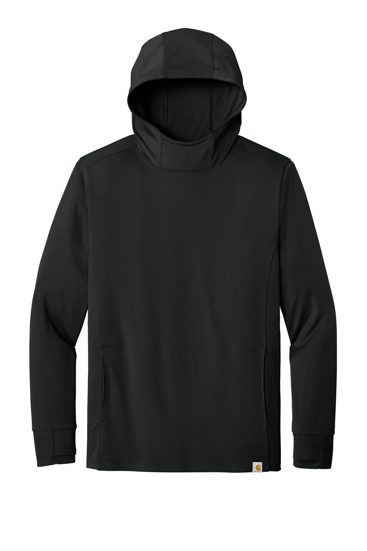 Carhartt Force Sun Defender Long Sleeve Hooded T-Shirt CT106923 Black