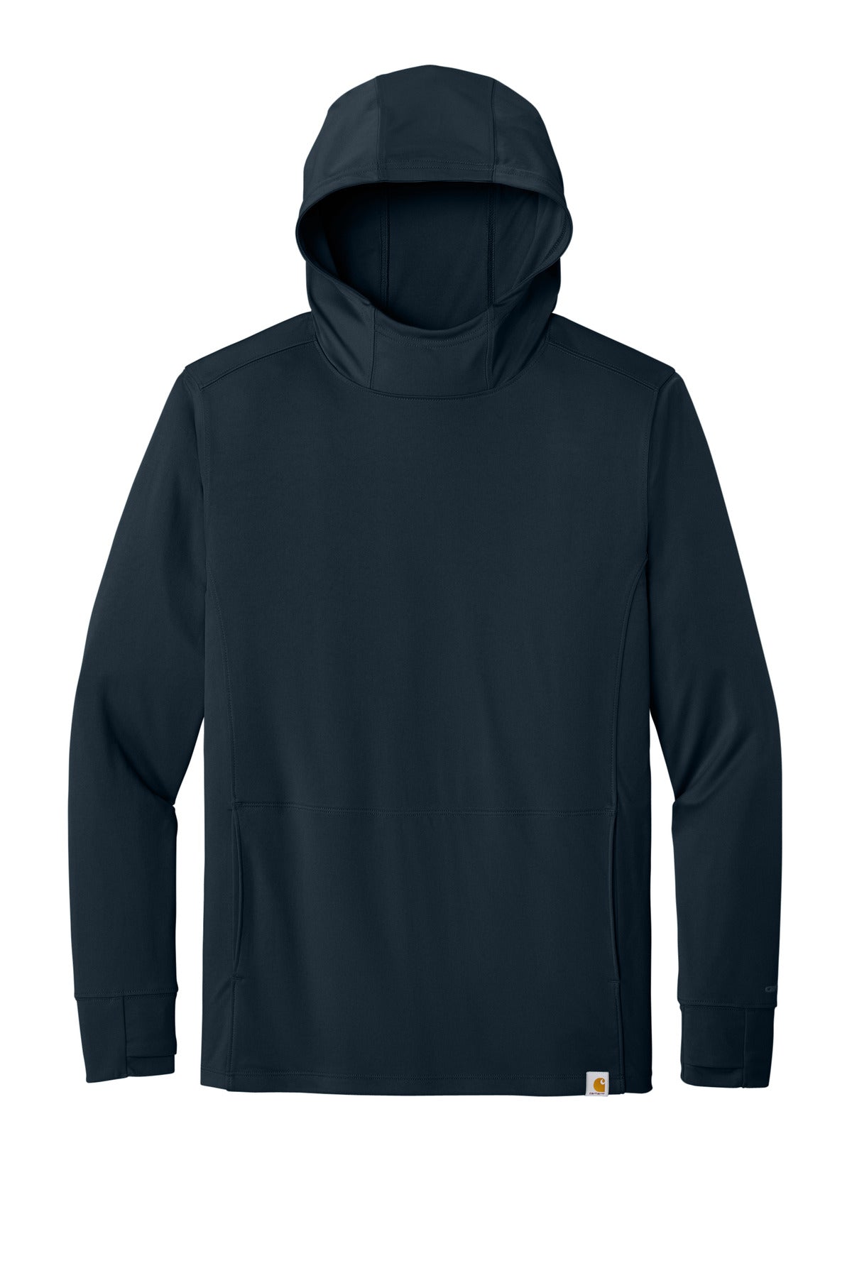 Carhartt Force Sun Defender Long Sleeve Hooded T-Shirt CT106923 Navy
