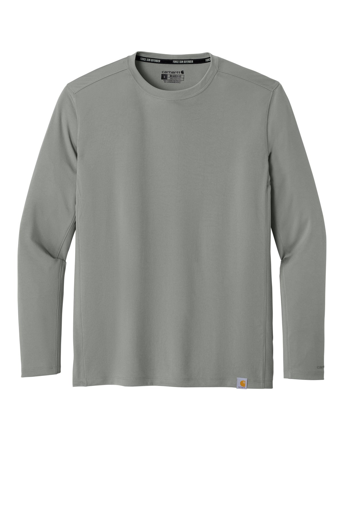 Carhartt Force Sun Defender Long Sleeve T-Shirt CT106972 Asphalt Grey