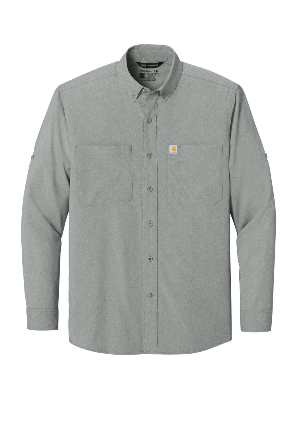 Carhartt Force Sun Defender Long Sleeve Shirt CT107106 Steel