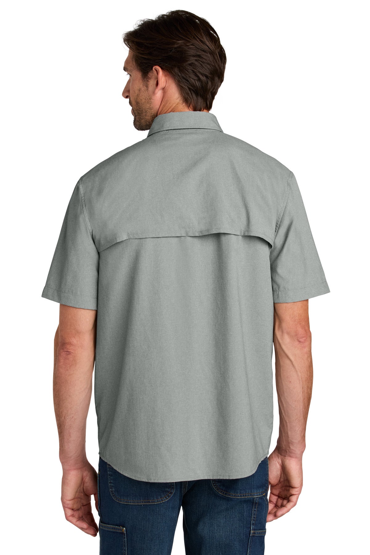 Carhartt Force Sun Defender Short Sleeve Shirt CT107107 Steel