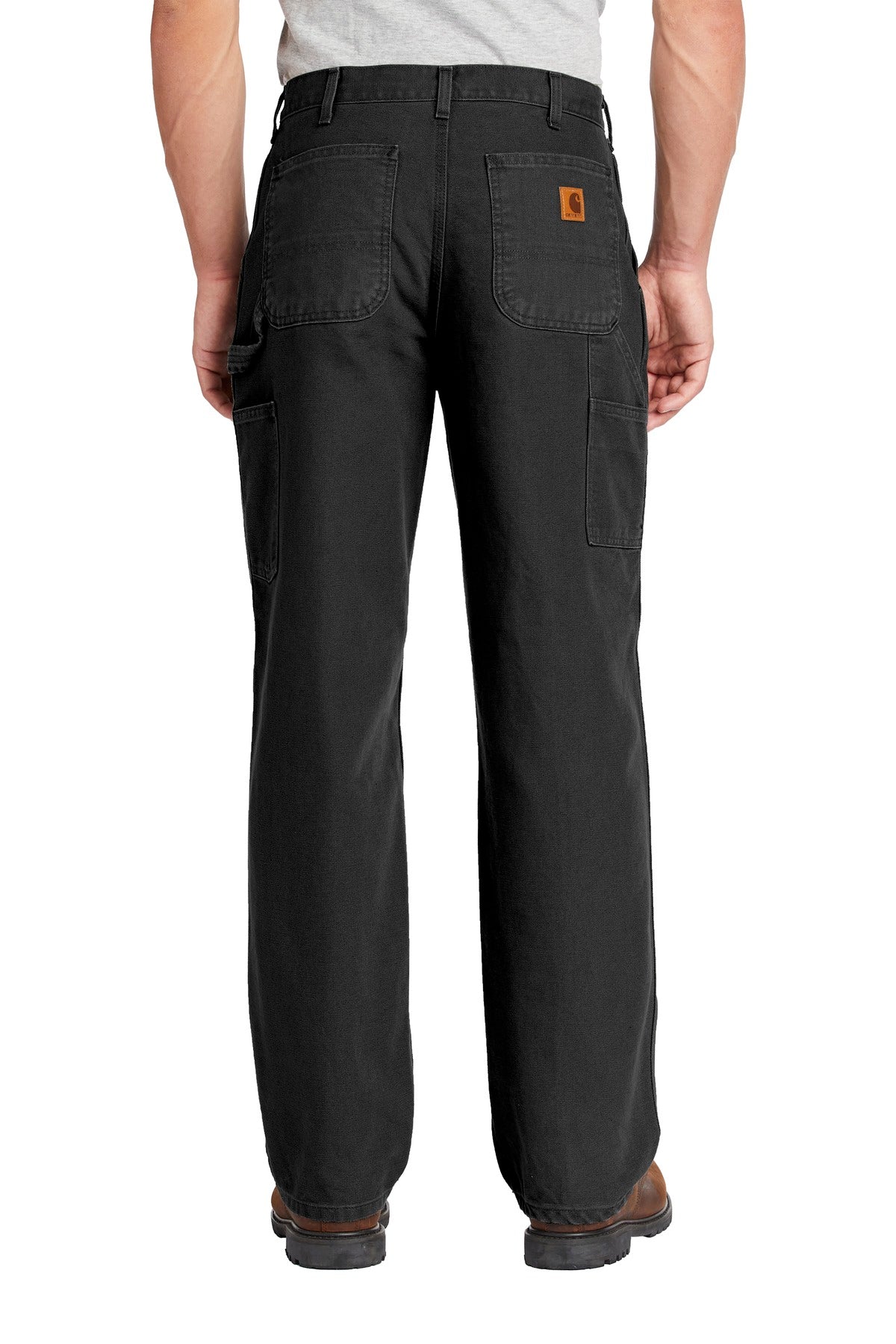 Carhartt Washed-Duck Work Dungaree CTB11 Black