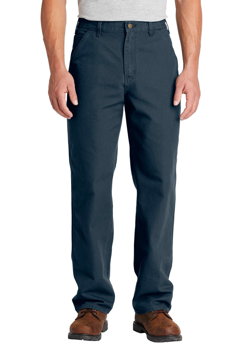 Carhartt Washed-Duck Work Dungaree CTB11 Midnight