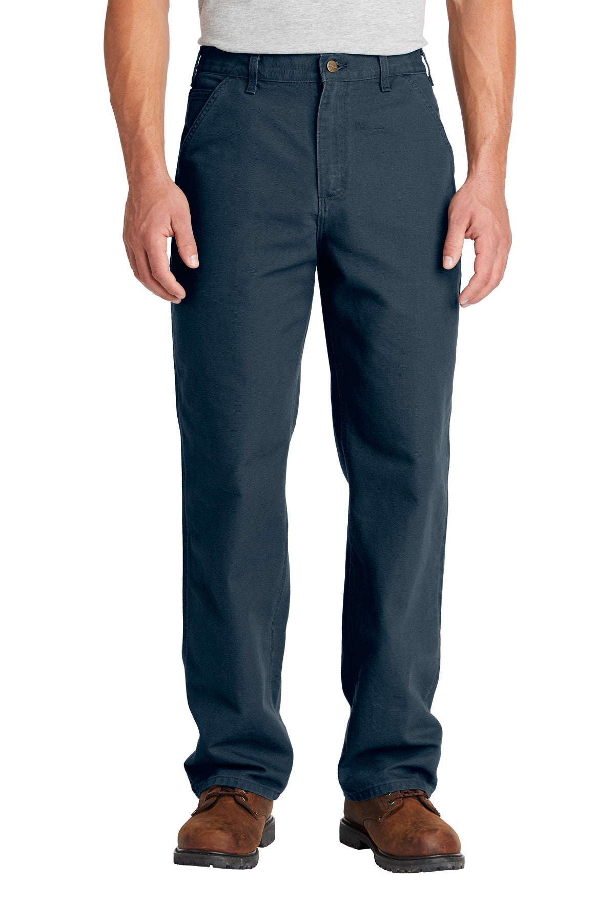 Carhartt Washed-Duck Work Dungaree CTB11 Midnight