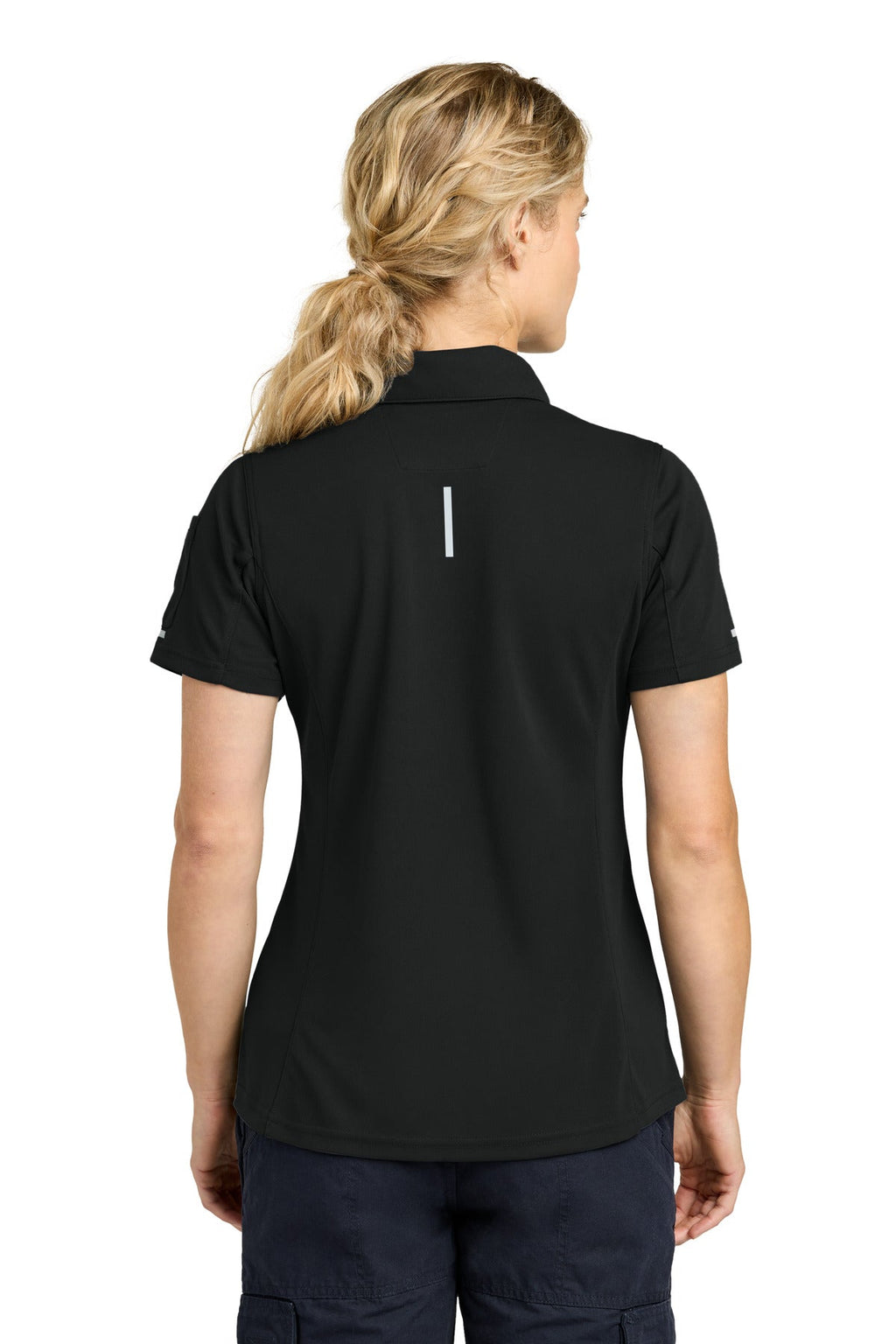 Carhartt Women's FLD & RSCU Polo CTC12119 Black