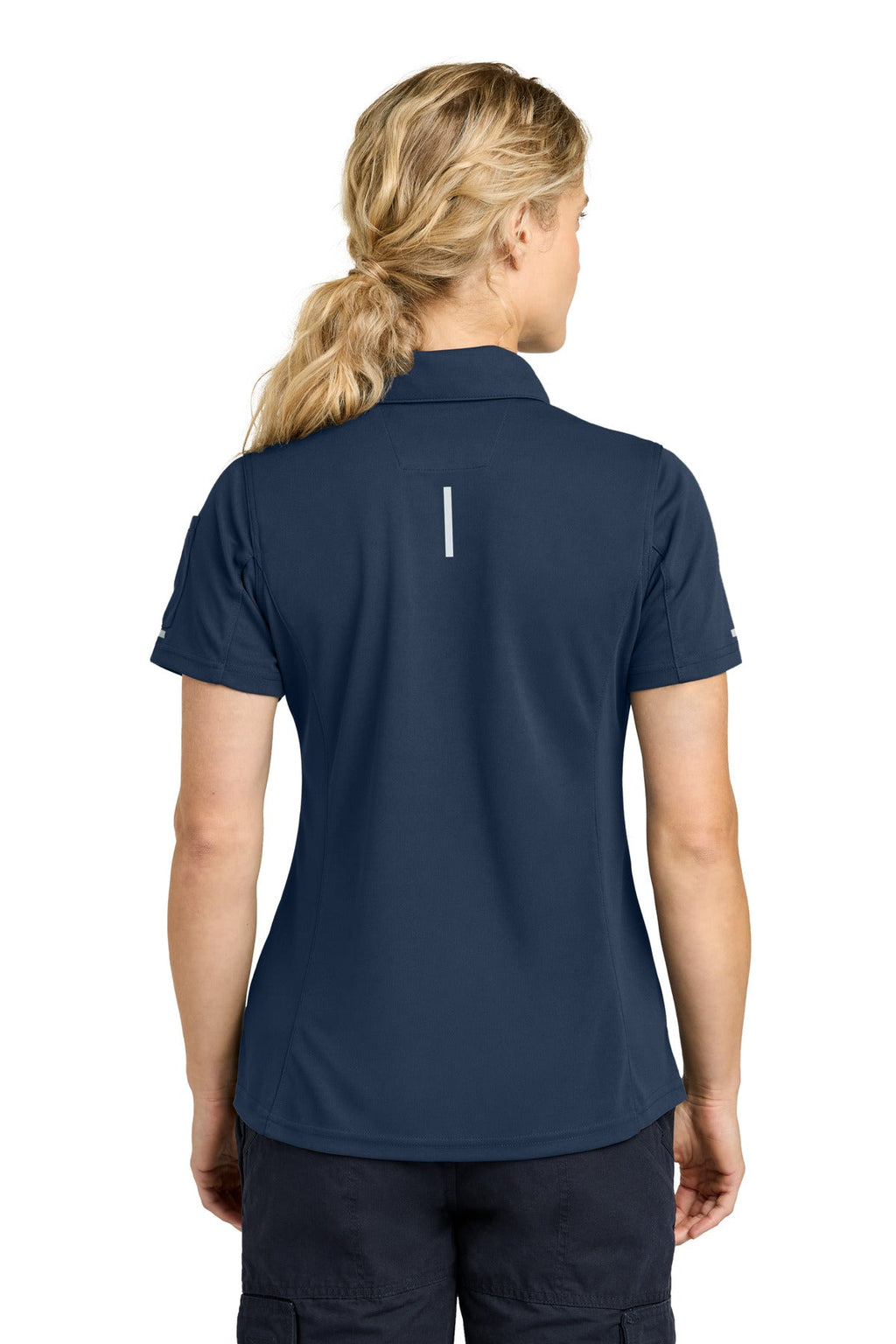 Carhartt Women's FLD & RSCU Polo CTC12119 Dark Navy