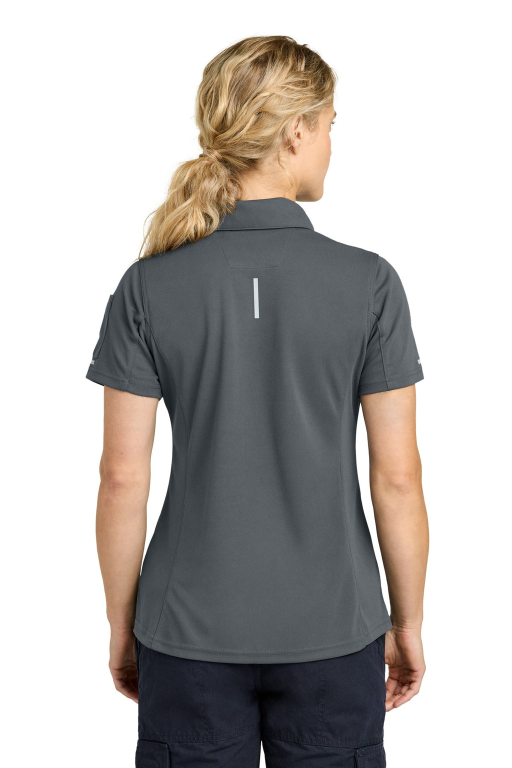 Carhartt Women's FLD & RSCU Polo CTC12119 Pewter