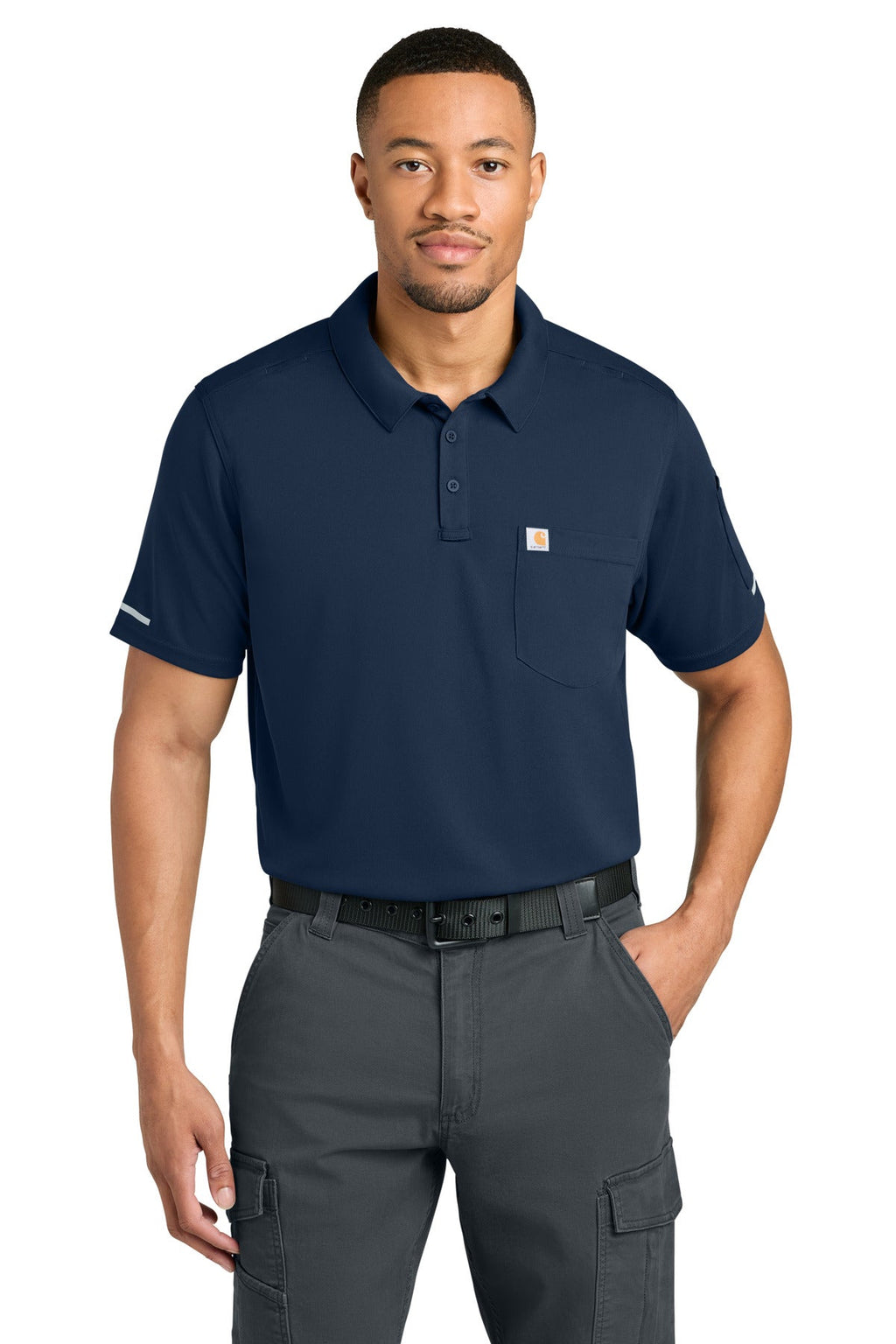 Carhartt FLD & RSCU Polo CTC16119 Dark Navy