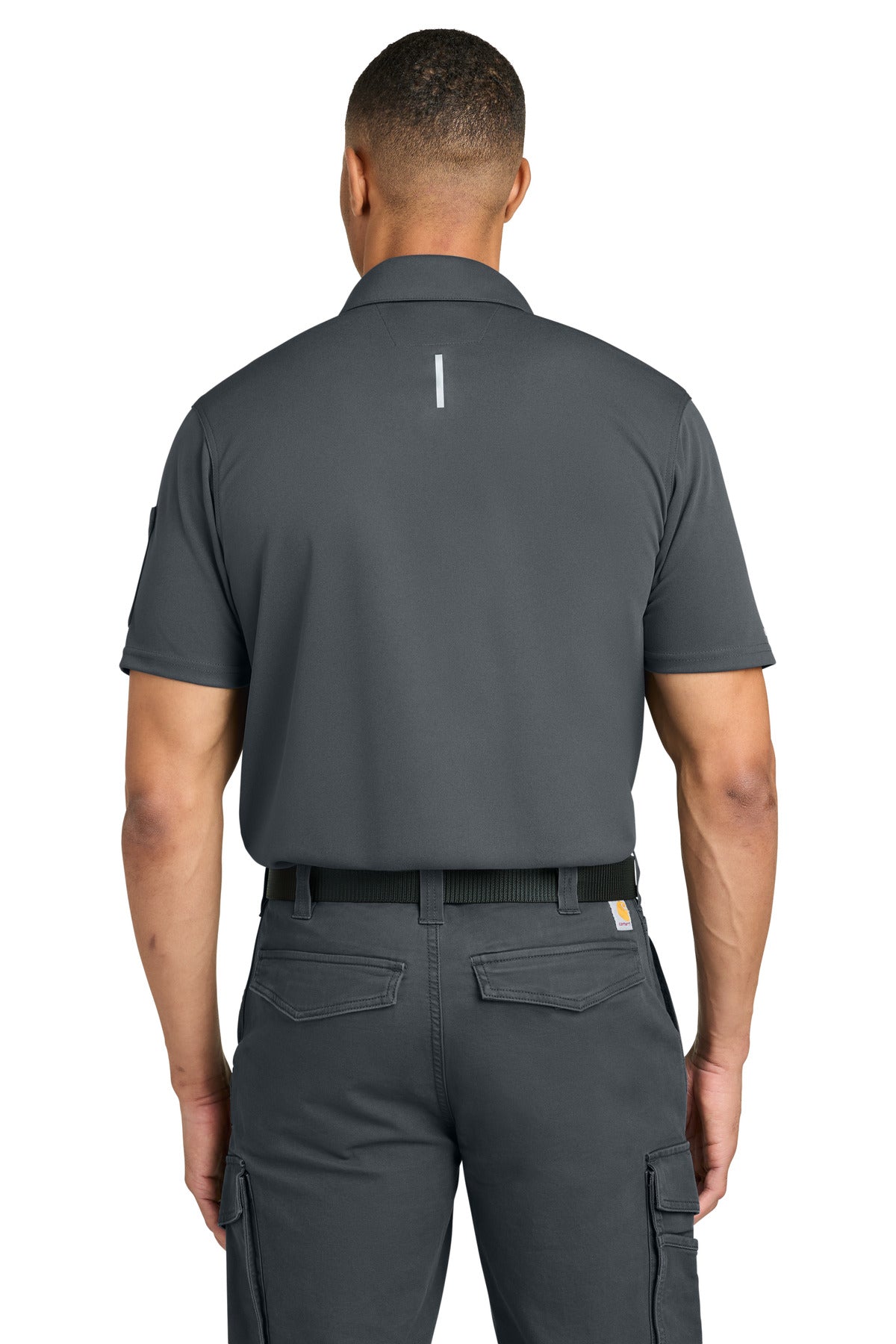 Carhartt FLD & RSCU Polo CTC16119 Pewter