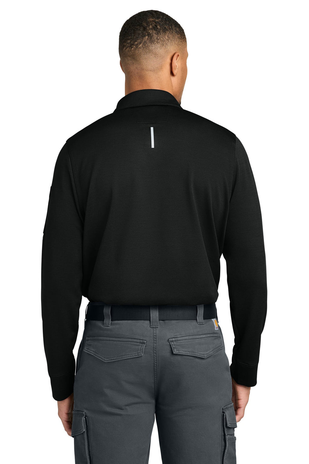 Carhartt FLD & RSCU Long Sleeve Polo CTC16129 Black