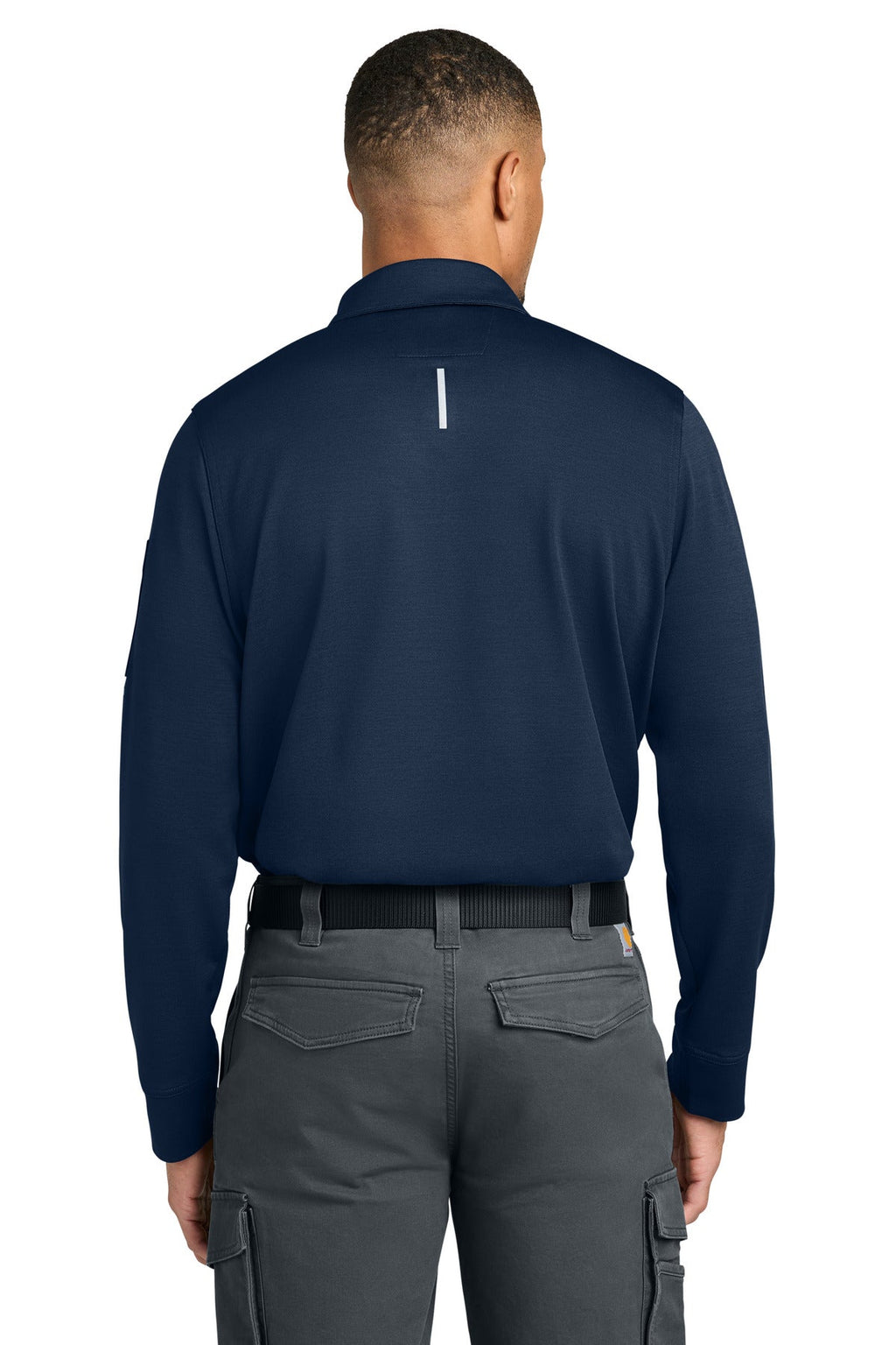 Carhartt FLD & RSCU Long Sleeve Polo CTC16129 Dark Navy
