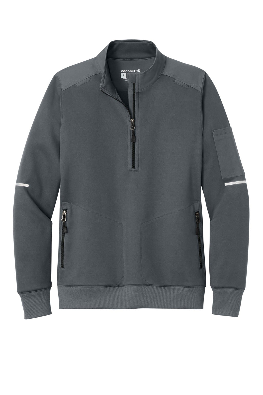 Carhartt Women's FLD & RSCU 1/2-Zip Mid-Layer CTC82912 Pewter