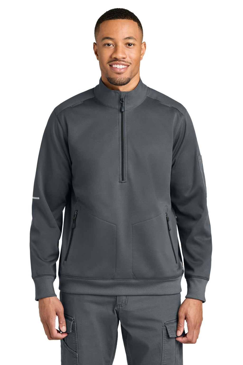 Carhartt FLD & RSCU 1/2-Zip Mid-Layer CTC86912 Pewter