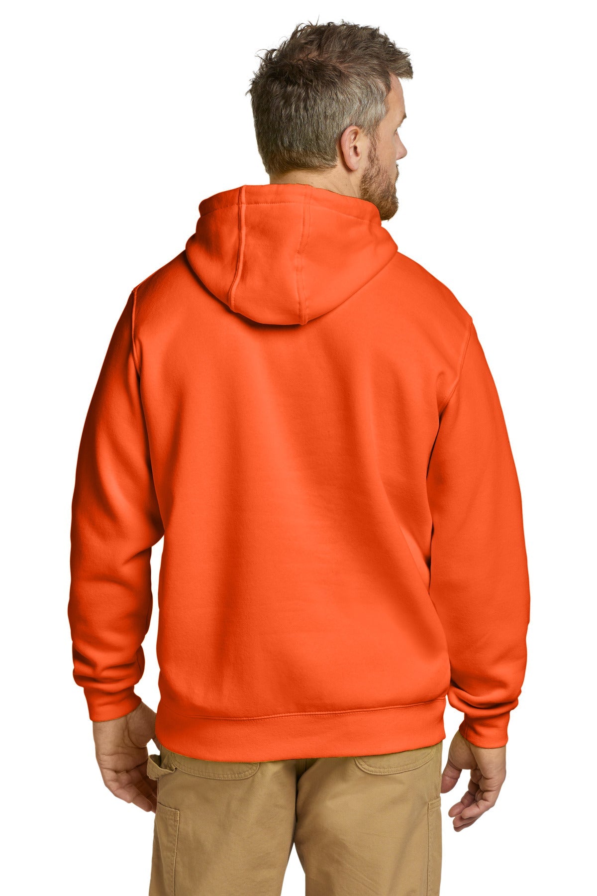 Carhartt Midweight Hooded Sweatshirt CTK121 Brite Orange
