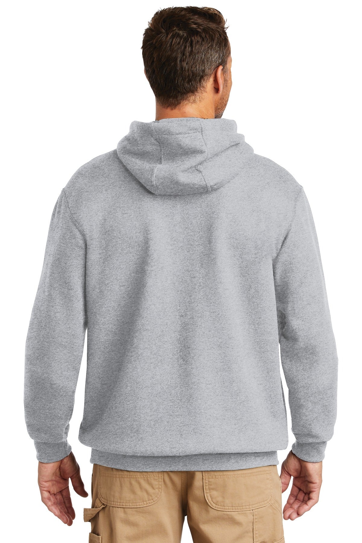 Carhartt Midweight Hooded Sweatshirt CTK121 Heather Grey