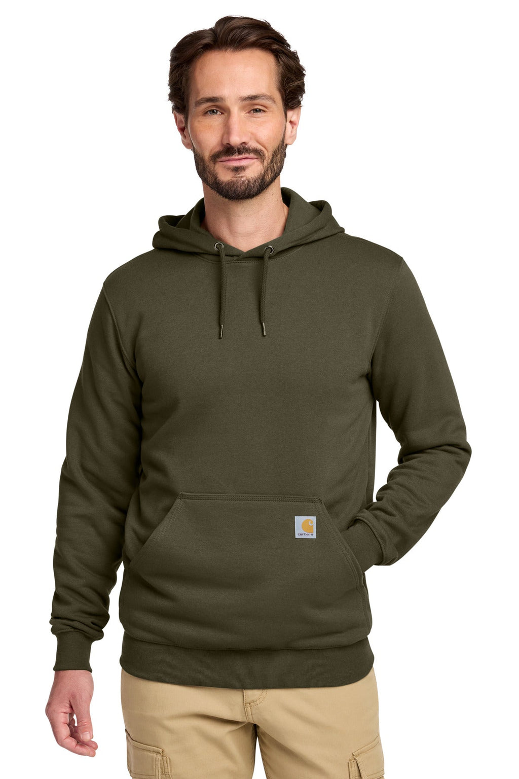 Carhartt Midweight Hooded Sweatshirt CTK121 Moss