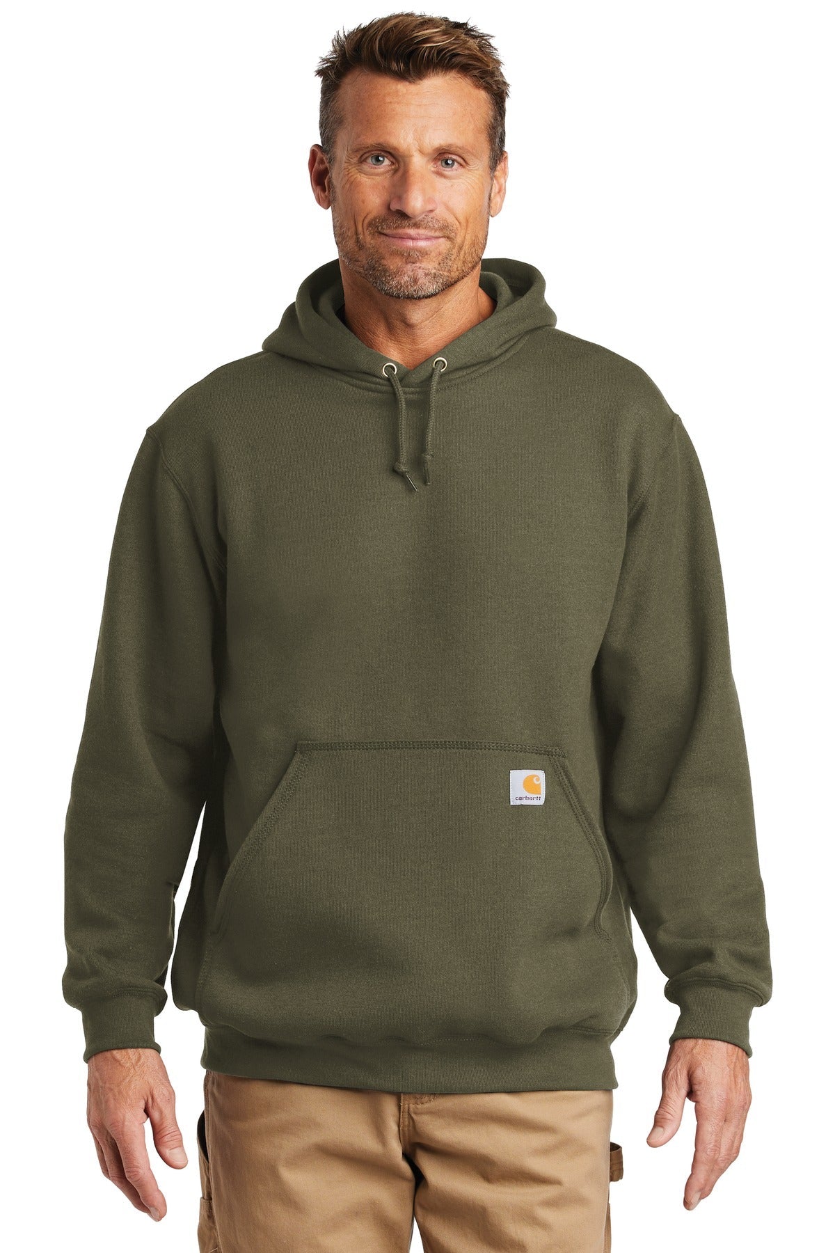 Carhartt Midweight Hooded Sweatshirt CTK121 Moss
