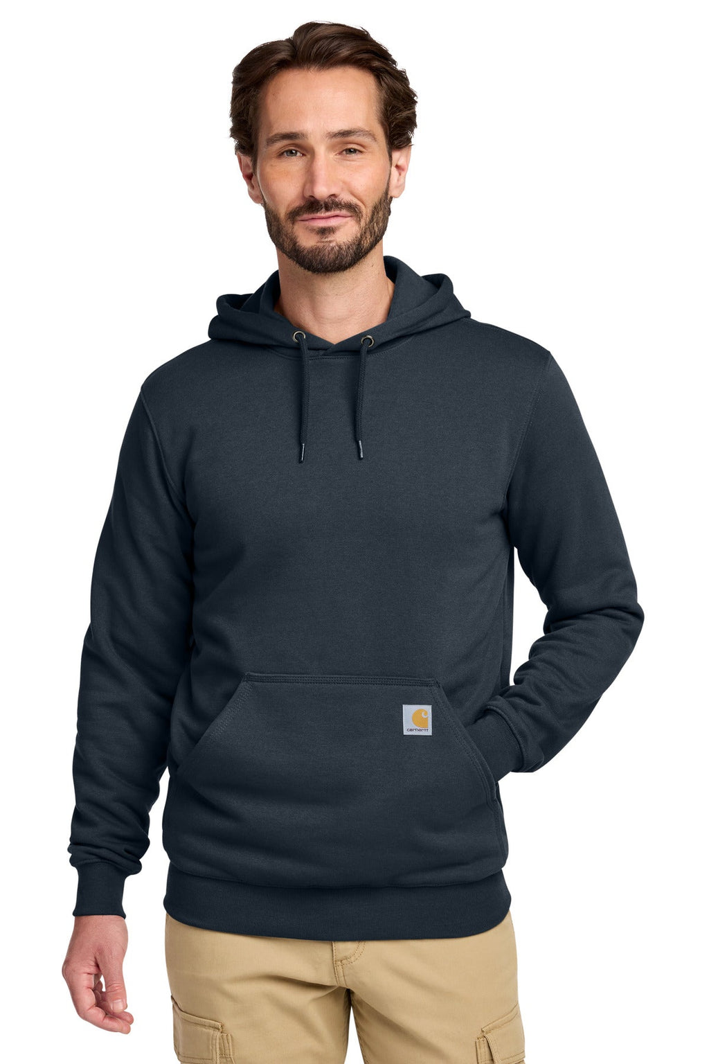 Carhartt Midweight Hooded Sweatshirt CTK121 New Navy