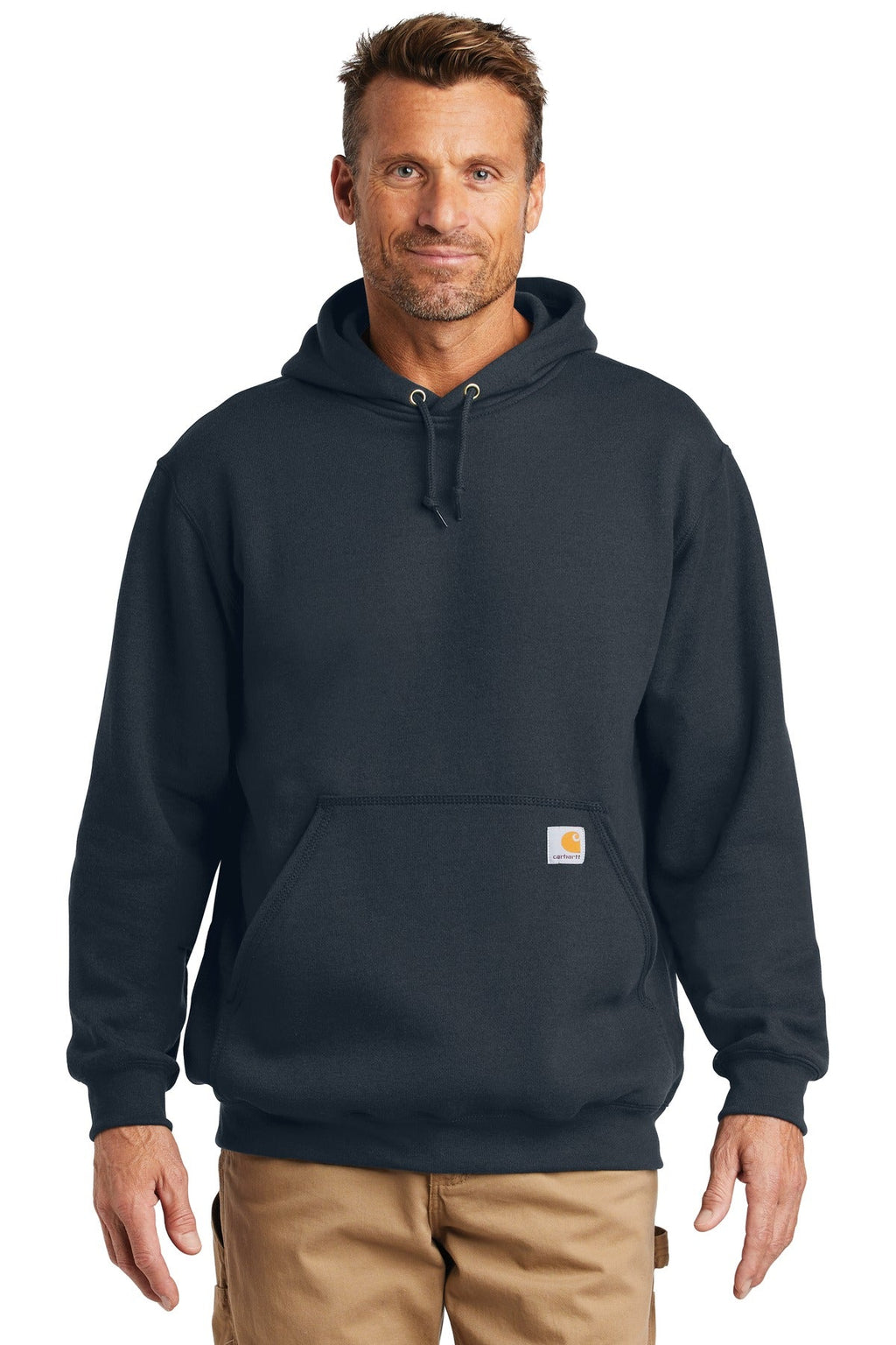 Carhartt Midweight Hooded Sweatshirt CTK121 New Navy