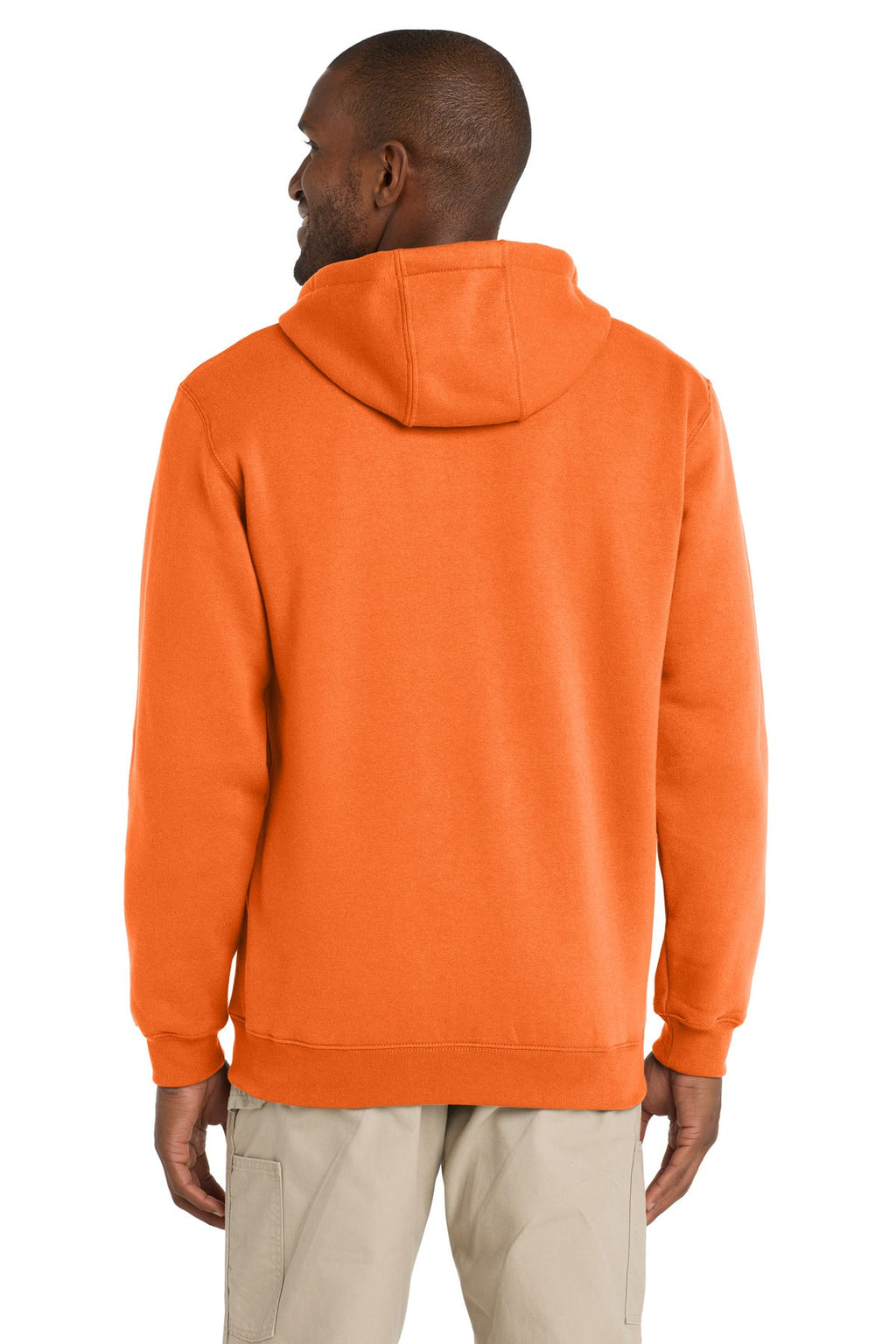 Carhartt Midweight Hooded Zip-Front Sweatshirt CTK122 Brite Orange