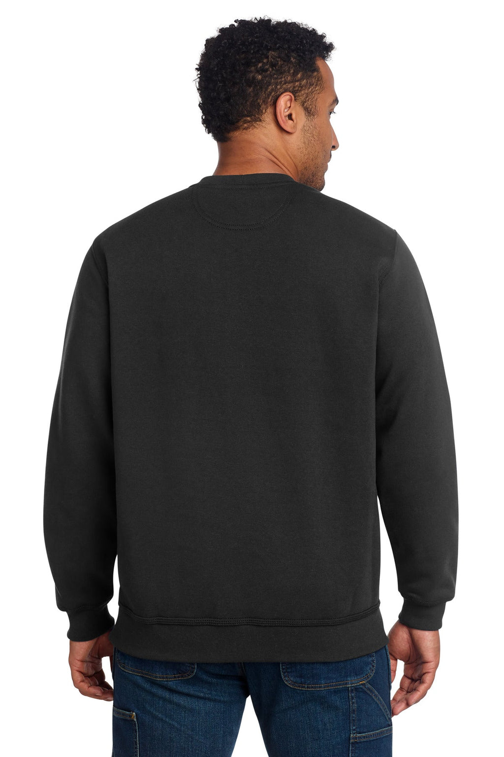 Carhartt Midweight Crewneck Sweatshirt CTK124 Black