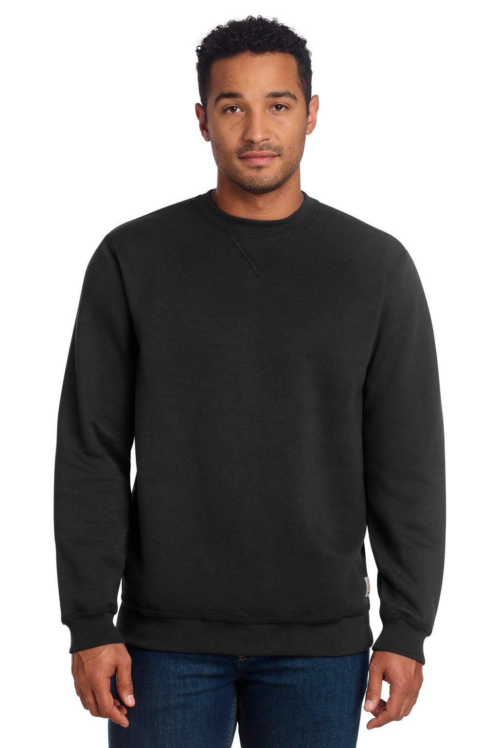 Carhartt Midweight Crewneck Sweatshirt CTK124 Black