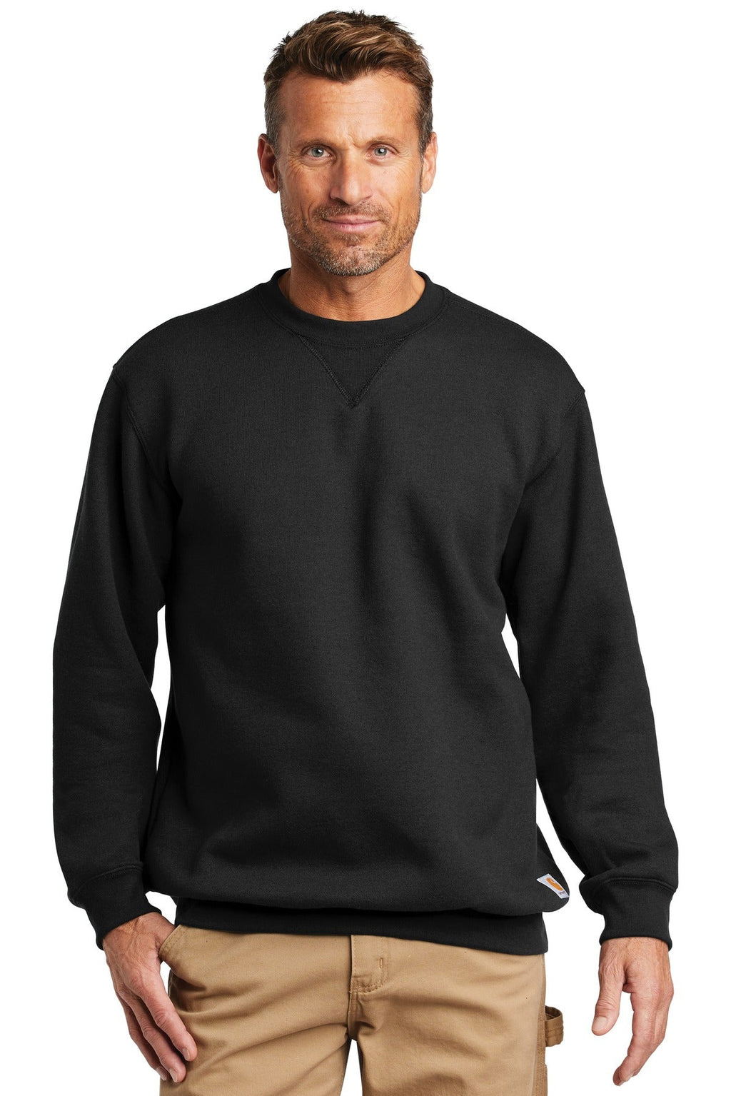 Carhartt Midweight Crewneck Sweatshirt CTK124 Black