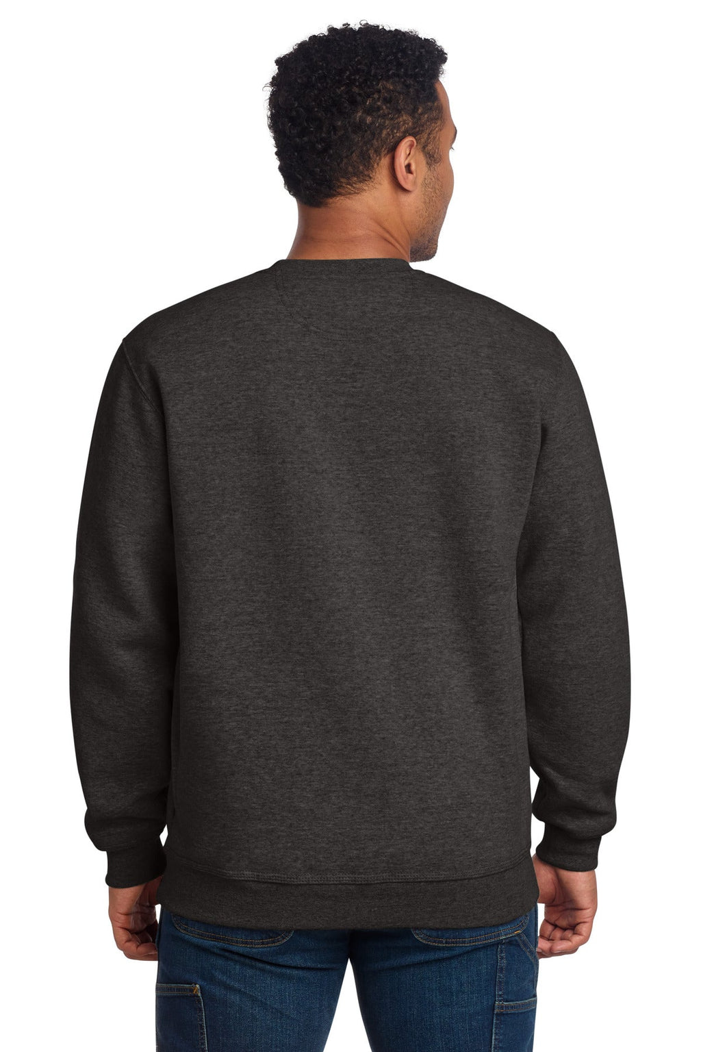 Carhartt Midweight Crewneck Sweatshirt CTK124 Carbon Heather