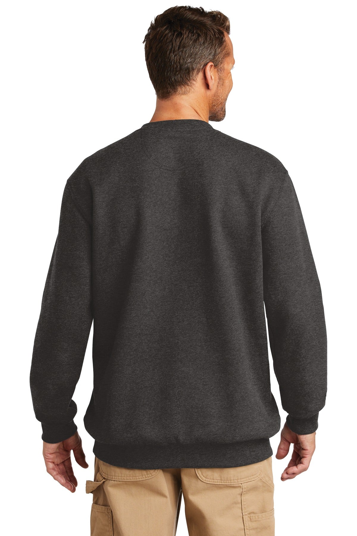 Carhartt Midweight Crewneck Sweatshirt CTK124 Carbon Heather