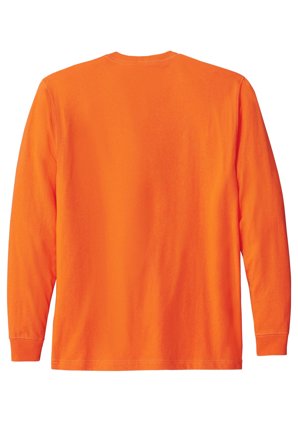 Carhartt Workwear Pocket Long Sleeve T-Shirt CTK126 Brite Orange