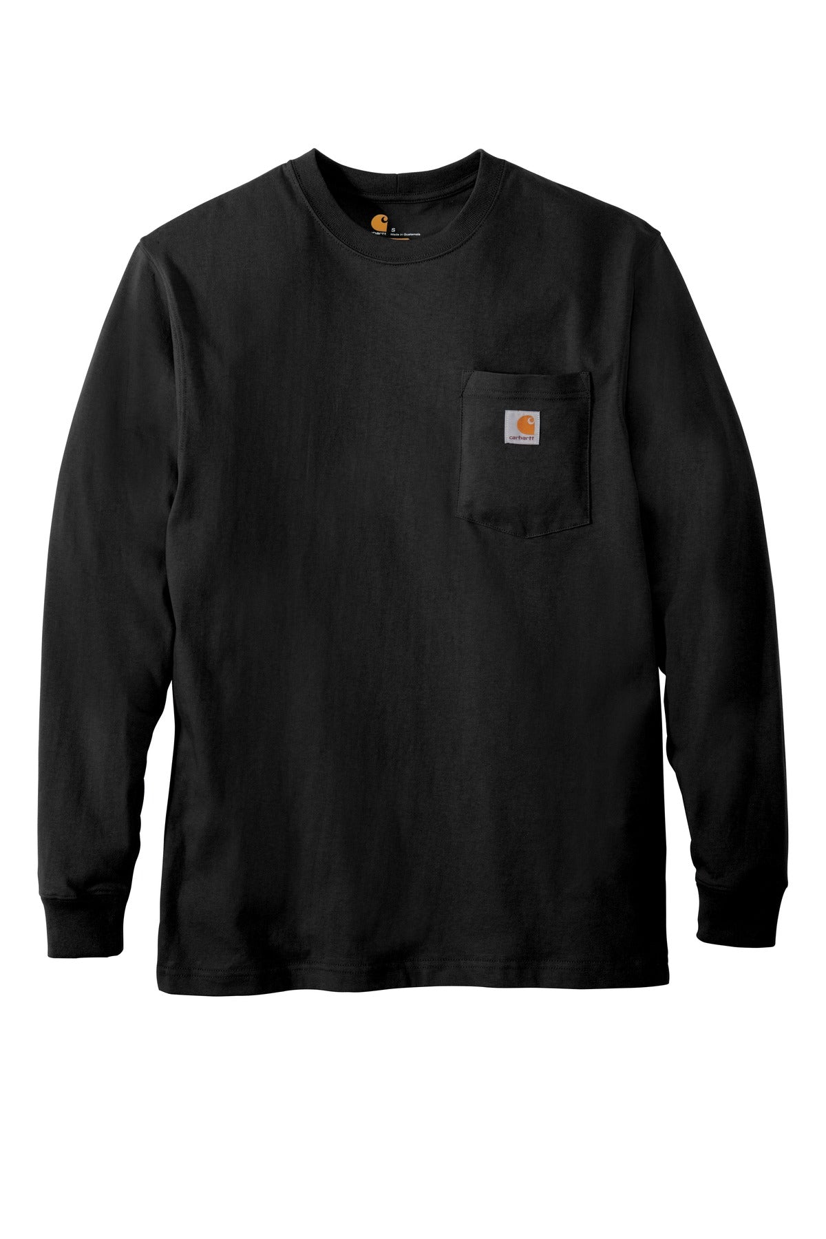 Carhartt Workwear Pocket Long Sleeve T-Shirt CTK126 Black