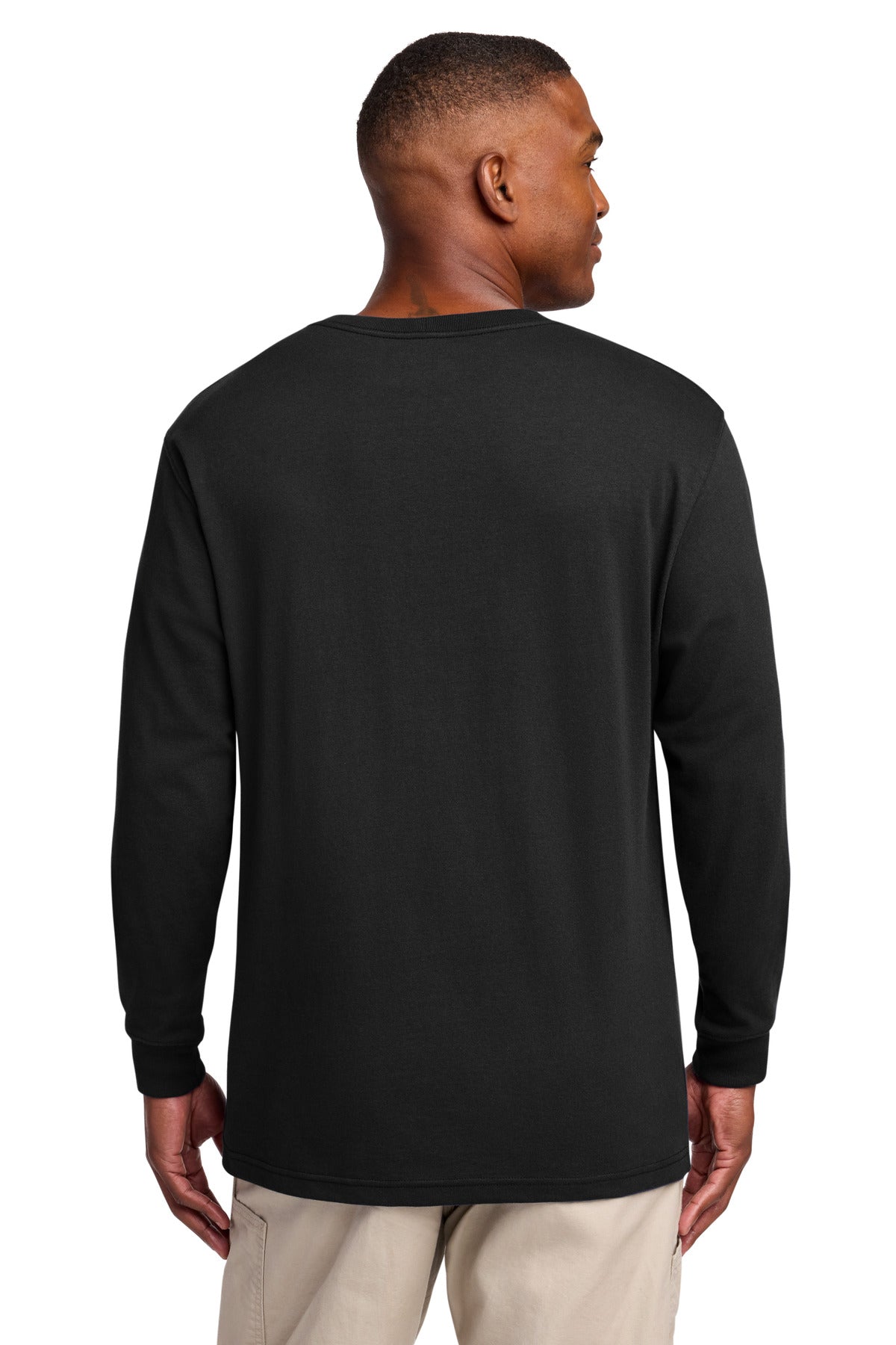 Carhartt Workwear Pocket Long Sleeve T-Shirt CTK126 Black