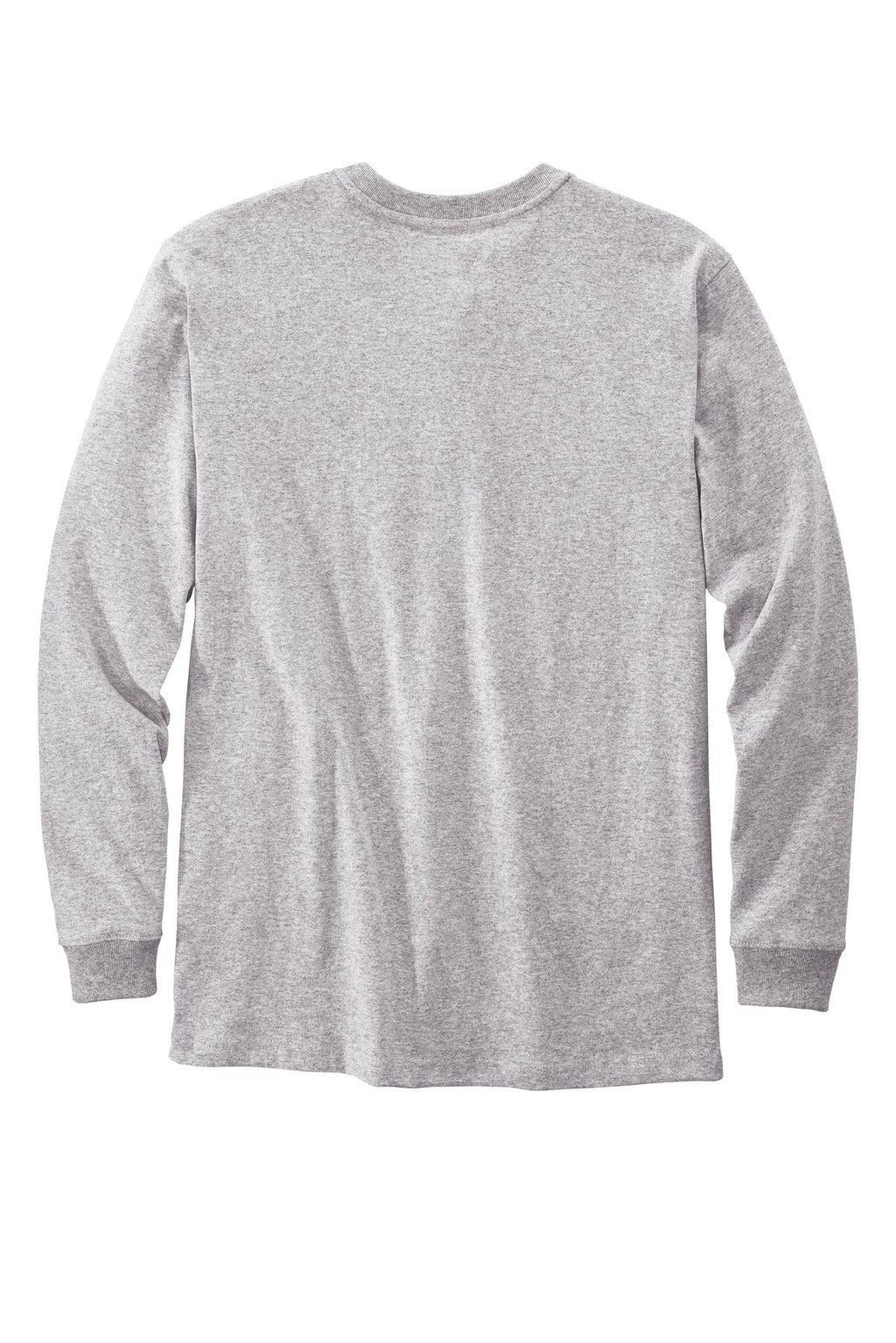 Carhartt Long Sleeve Henley T-Shirt CTK128 Heather Grey