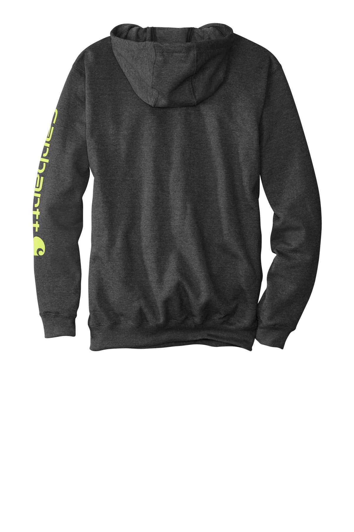 Carhartt Midweight Hooded Logo Sweatshirt CTK288 Carbon Heather