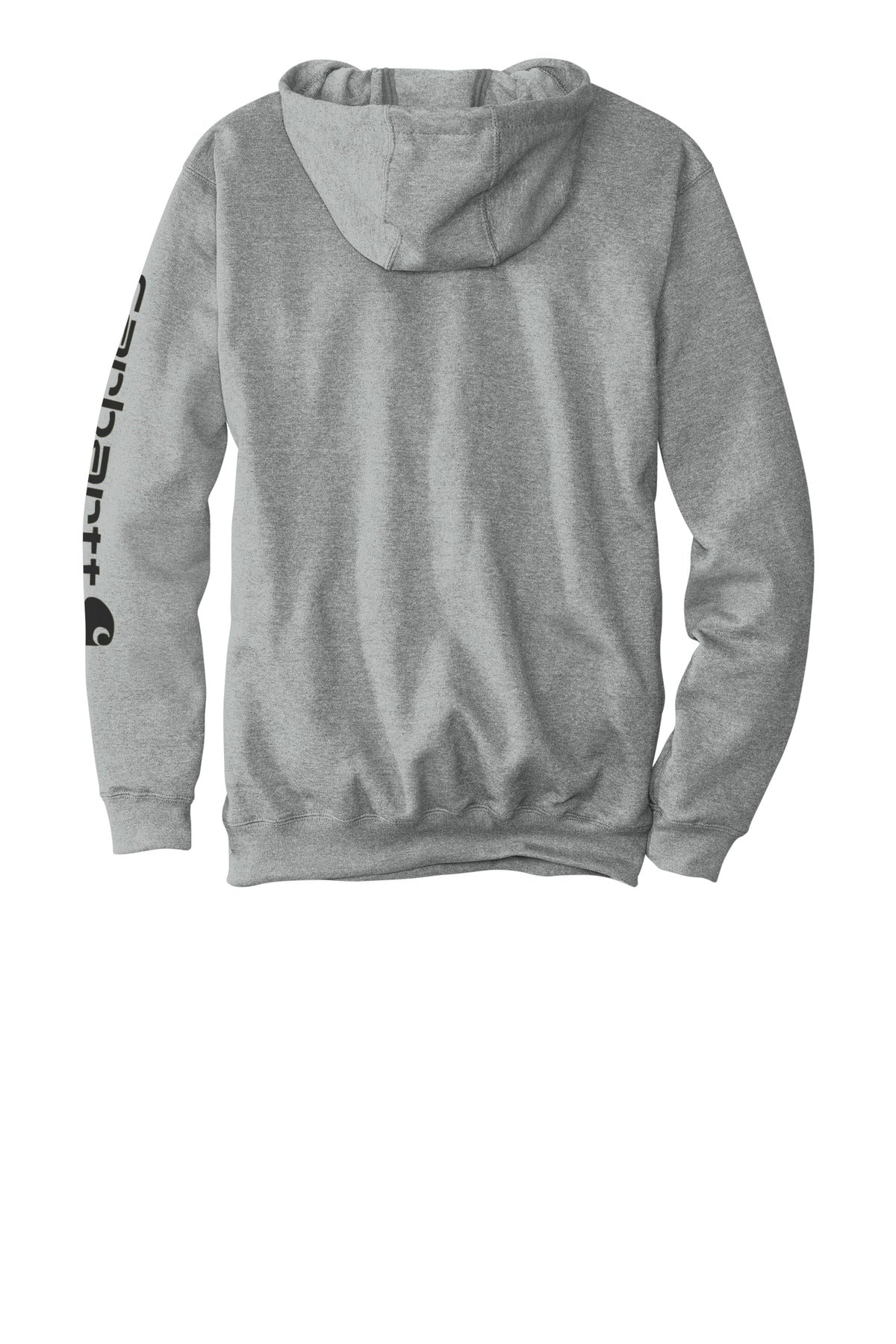 Carhartt Midweight Hooded Logo Sweatshirt CTK288 Heather Grey