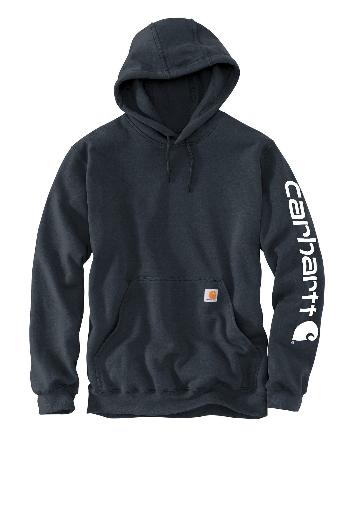 Carhartt Midweight Hooded Logo Sweatshirt CTK288 New Navy