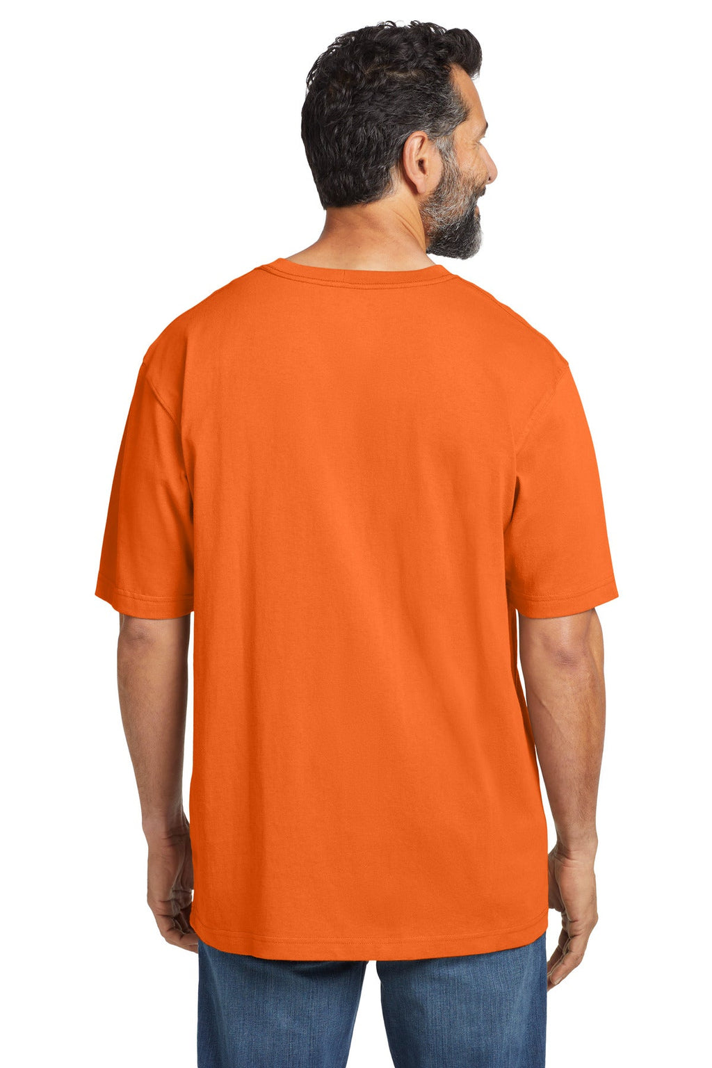 Carhartt Workwear Pocket Short Sleeve T-Shirt CTK87 Brite Orange