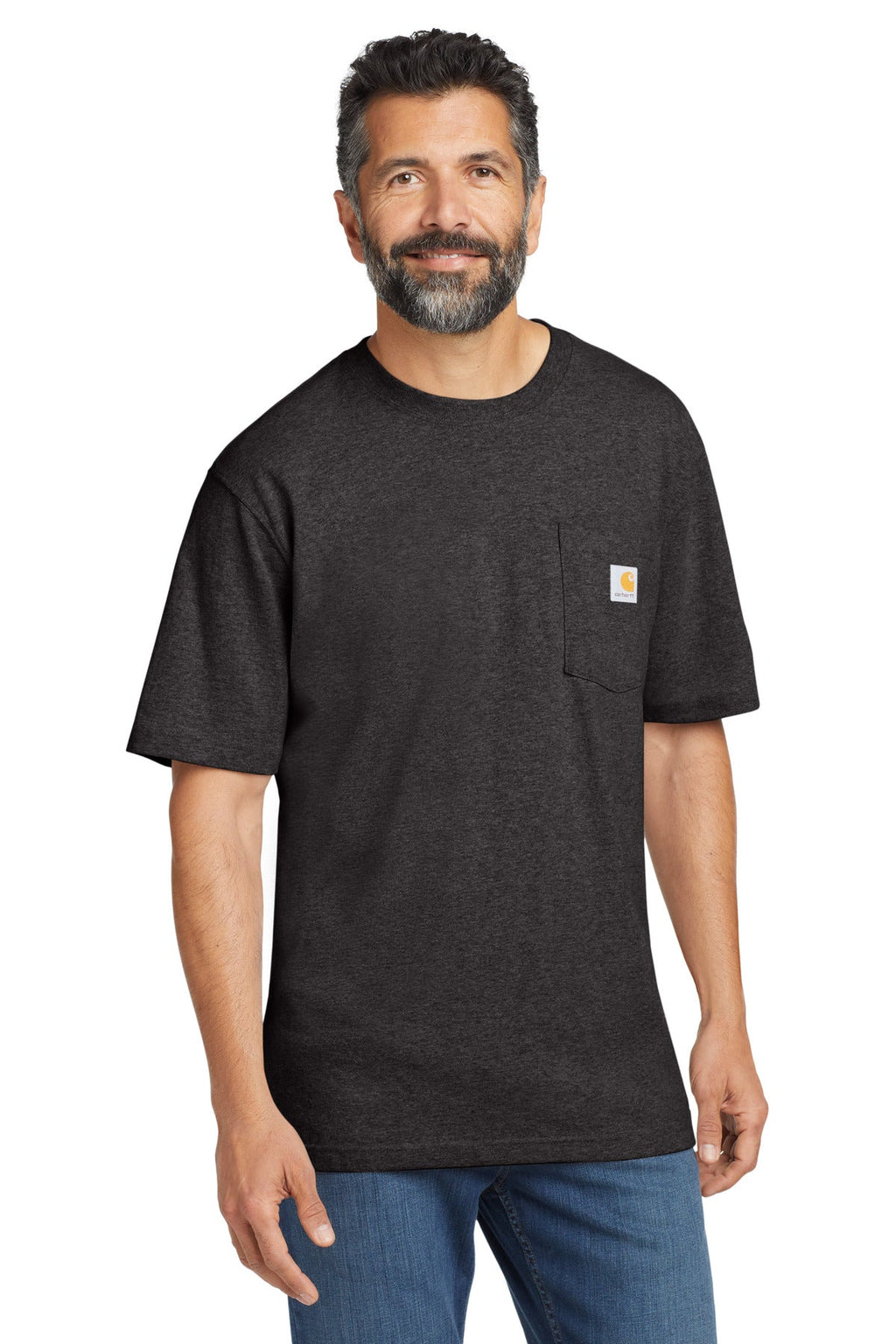 Carhartt Workwear Pocket Short Sleeve T-Shirt CTK87 Carbon Heather