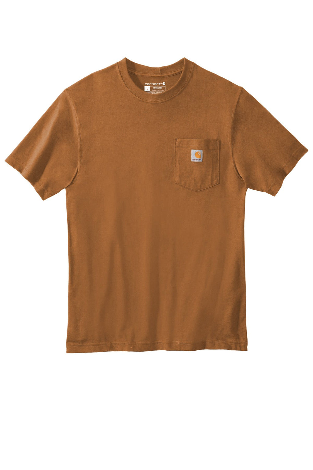 Carhartt Workwear Pocket Short Sleeve T-Shirt CTK87 Carhartt Brown