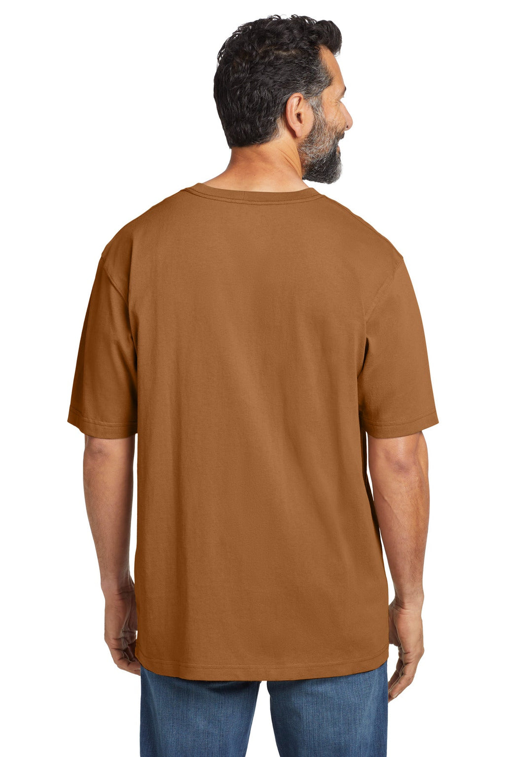 Carhartt Workwear Pocket Short Sleeve T-Shirt CTK87 Carhartt Brown
