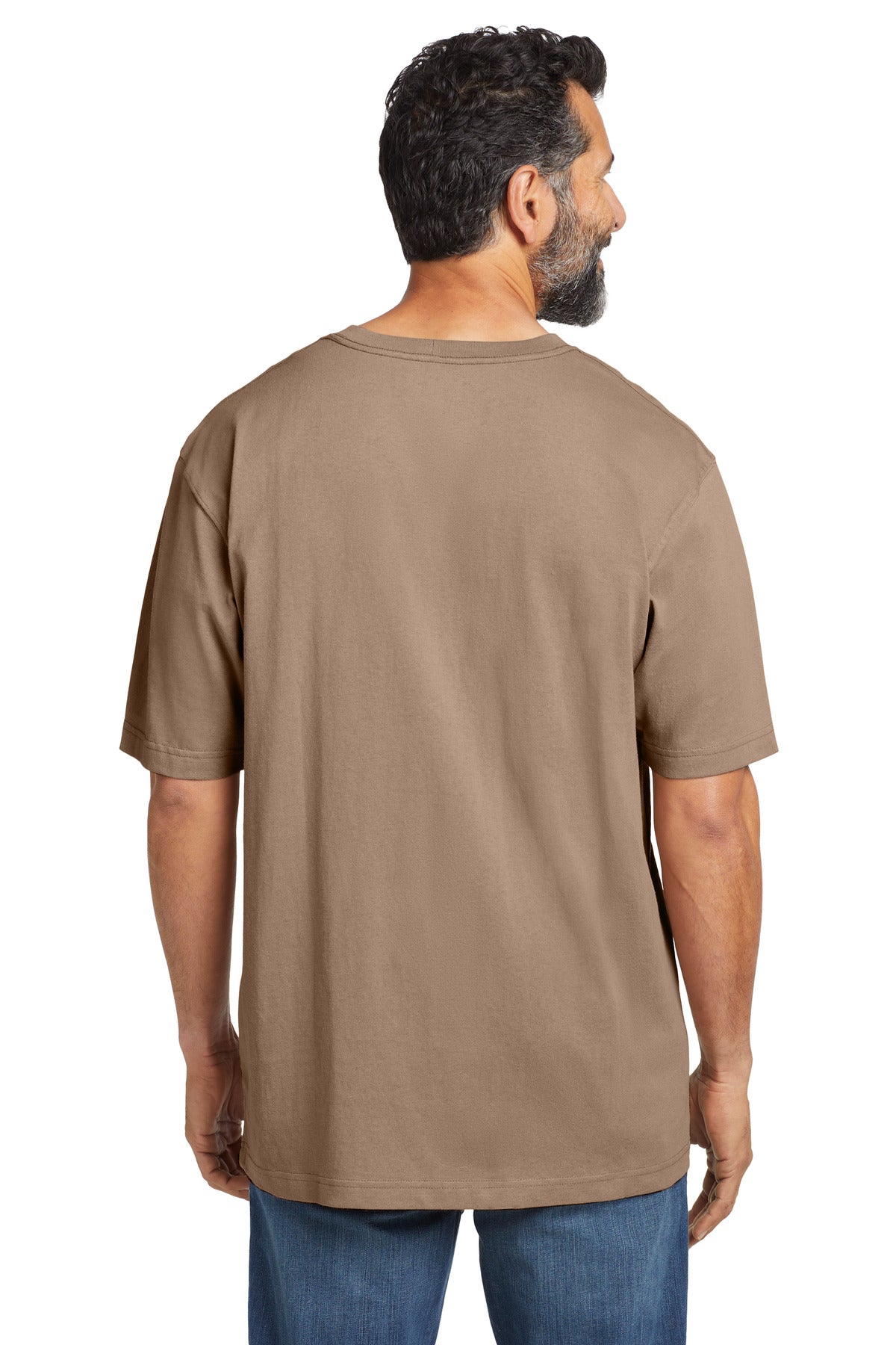 Carhartt Workwear Pocket Short Sleeve T-Shirt CTK87 Desert