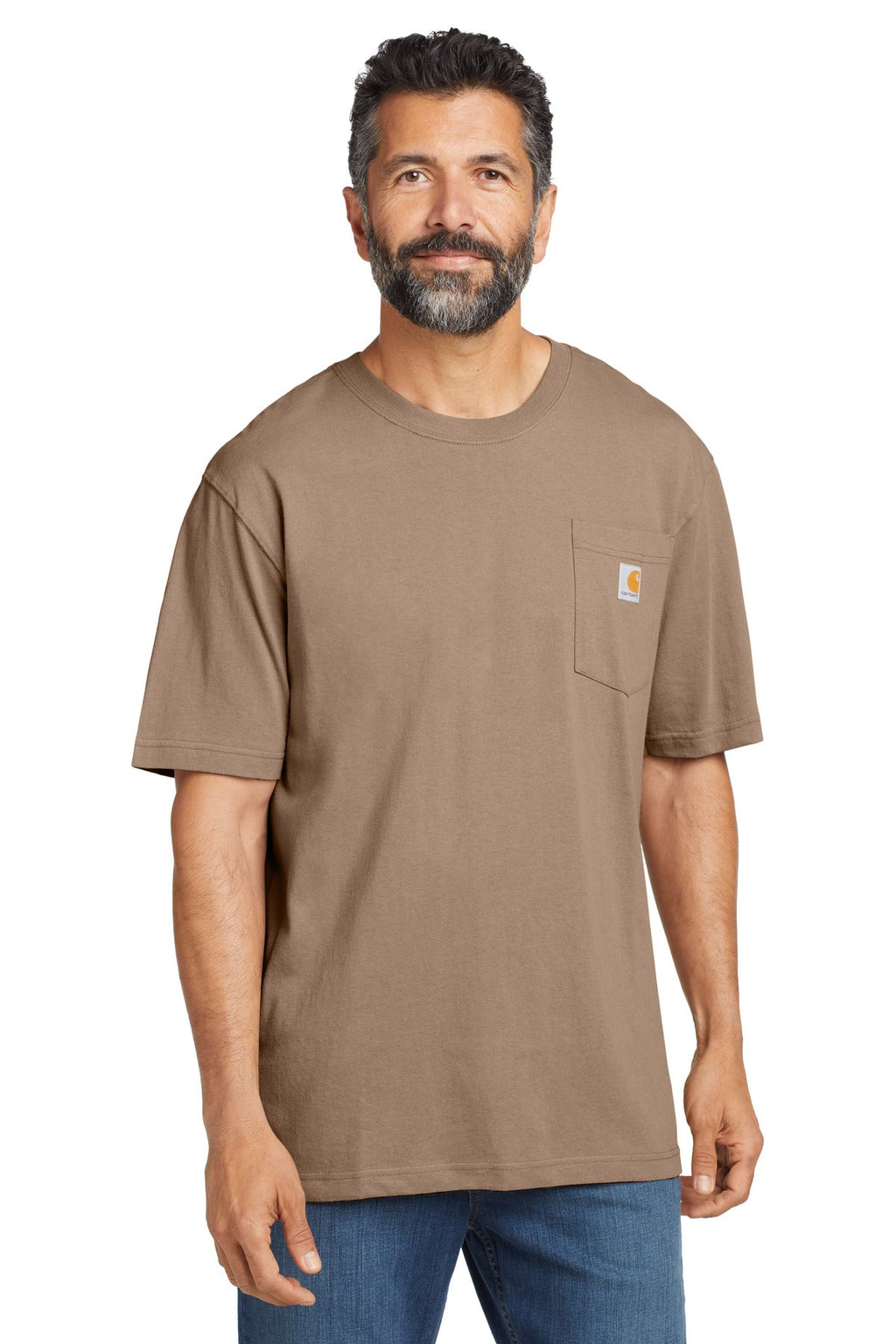 Carhartt Workwear Pocket Short Sleeve T-Shirt CTK87 Desert