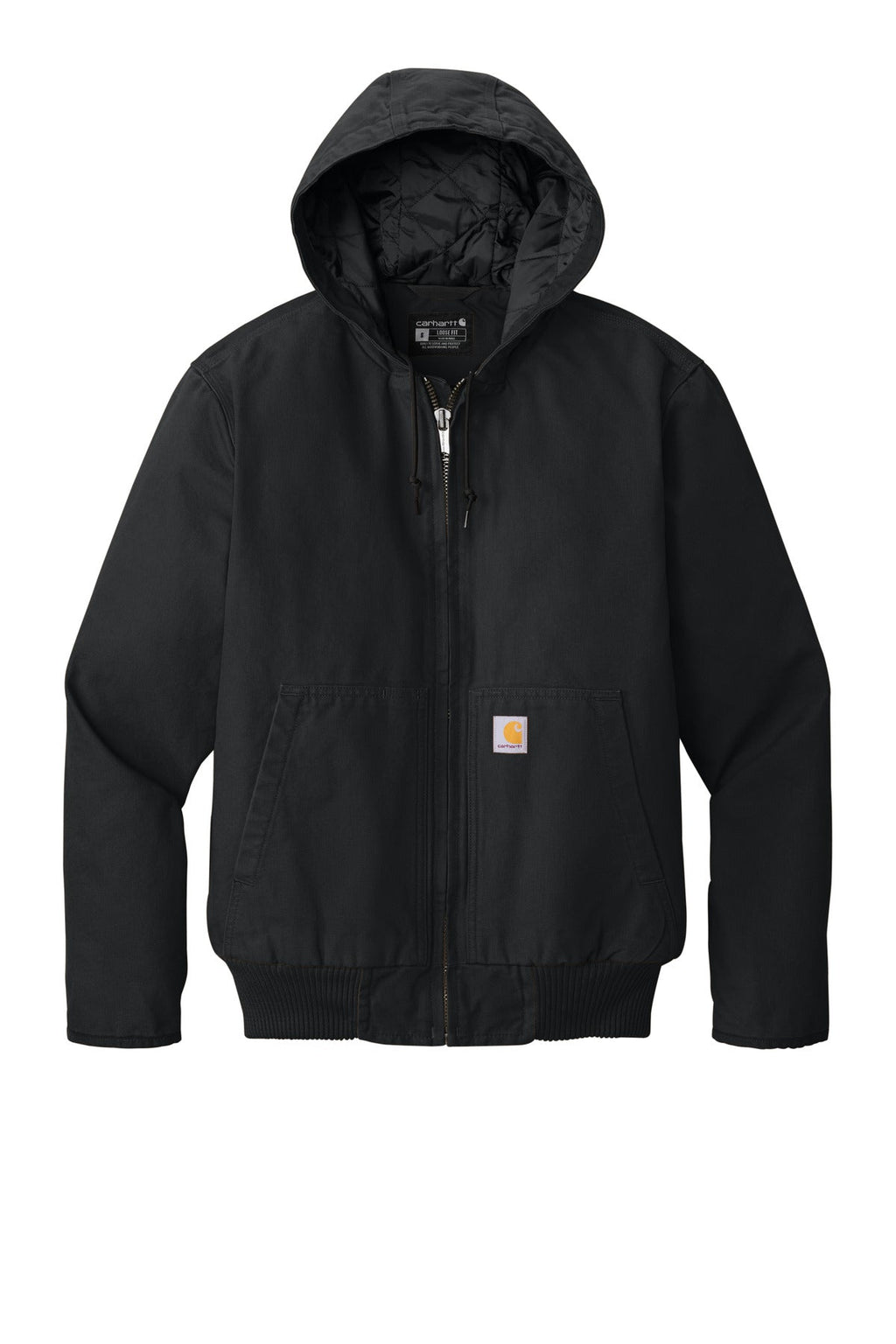 Carhartt Tall Washed Duck Active Jac CTT104050 Black