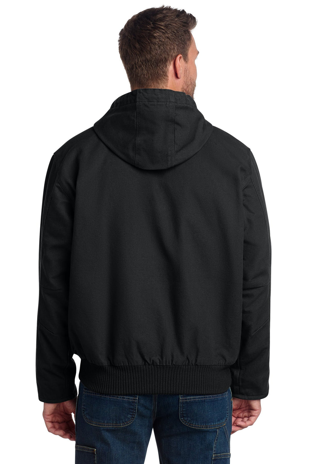 Carhartt Tall Washed Duck Active Jac CTT104050 Black