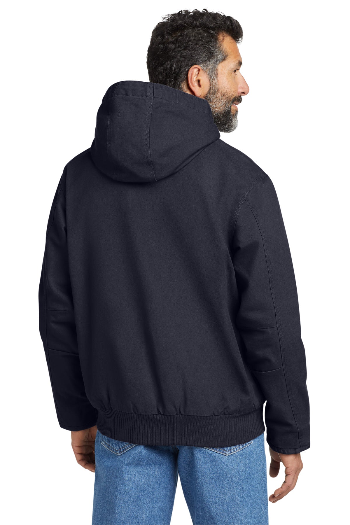 Carhartt Tall Washed Duck Active Jac. CTT104050 Navy Tall